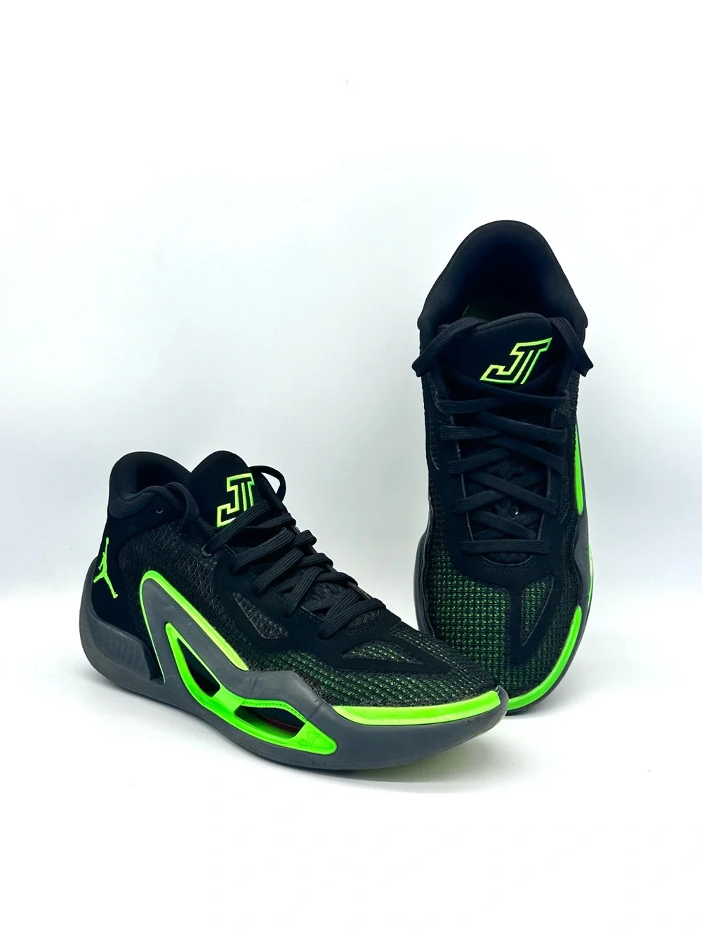 Size 8.5 Men’s Nike Jordan Tatum 1 Green Strike Black Neon DZ3324-003